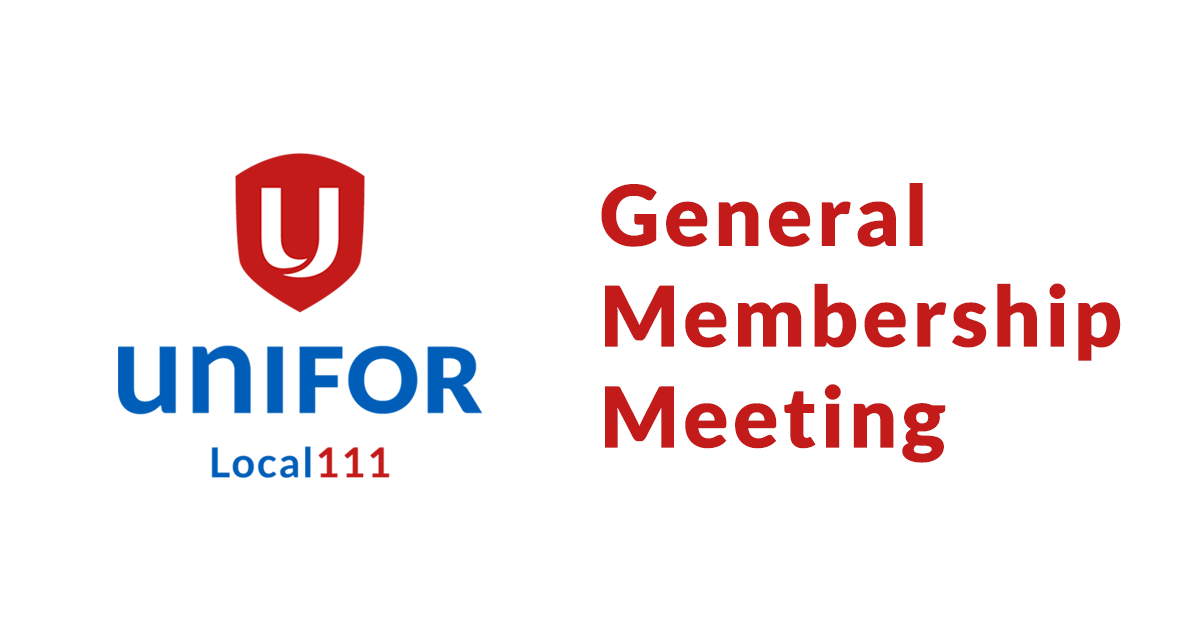 General Membership Meeting